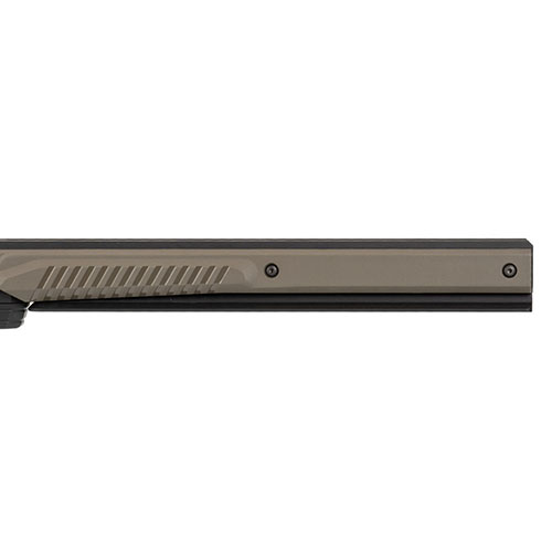 Enhance your precision rifle with the ORYX Full Length ARCA Rail, providing stability and easy attachment to tripods or bipods for optimal long-range shooting.